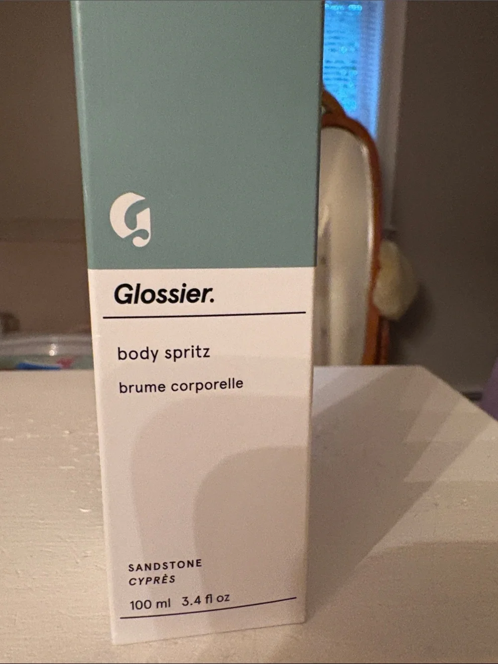 Glossier Body Spritz sandstone cypress